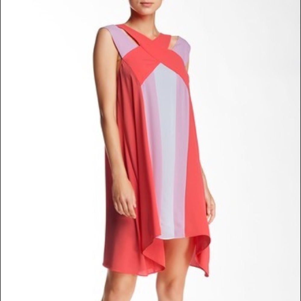 BCBG Maxazria Colorblock Dress